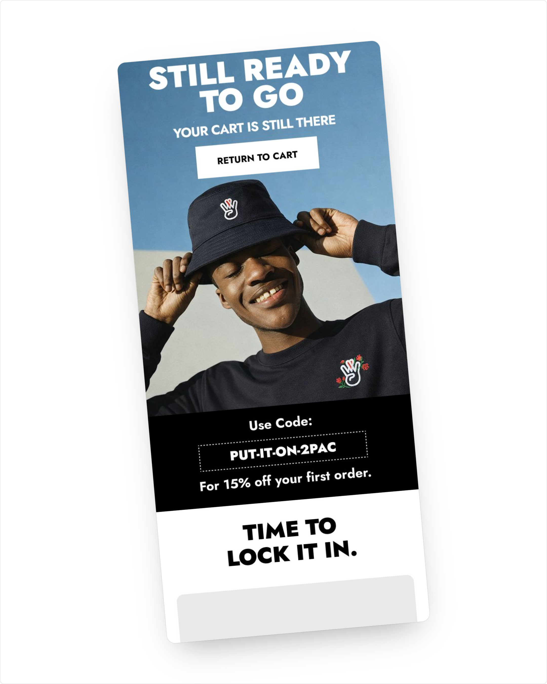 Westside Love cart email